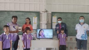 นิเทศ ติดตาม ตรวจสอบและซ่อมบำรุงอุปกรณ์ dltv ของโรงเรียนขนาดเล็ก ตามนโยบาย สพฐ.
